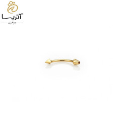 پیرسینگ طلا ابرو و گوش هرم (pr134)