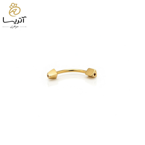 پیرسینگ طلا طرح مثلثی شیک مناسب برای استفاده روزمره و مهمانی کد pr136