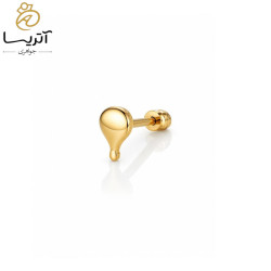 پیرسینگ طلا گوش مدل بالون (pr147)