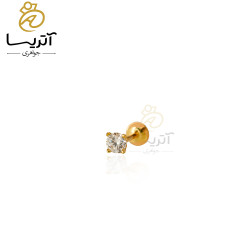 پیرسینگ طلا نگین