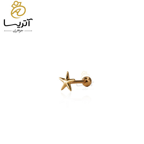 خرید پیرسینگ طلا ستاره دریایی مینیمال