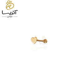 پیرسینگ طلا قلب مینیمال