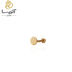 پیرسینگ طلا دایره مینیمال