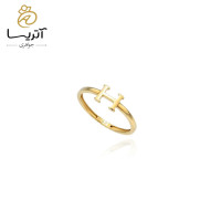 انگشتر طلا مینیمال هرمس مدل an1209 مناسب برای استفاده روزمره و استایل های ساده و شیک