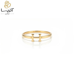 انگشتر طلا مینیمال هرمس an1209