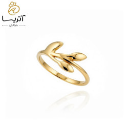 انگشتر طلا برگ زیتون an676