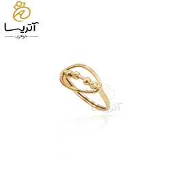 انگشتر طلا البرنادو تک رج 