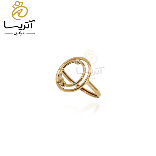 خرید انگشتر طلا البرنادو دایره ای