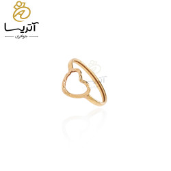 انگشتر طلا قلب تو خالی