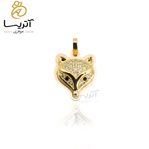 خرید پلاک طلا طرح روباه