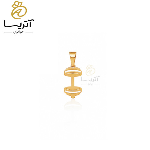 خرید پلاک طلا دمبل