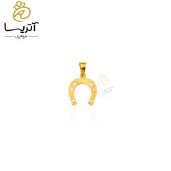 پلاک طلا نعل