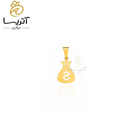 خرید پلاک طلا کیسه پول