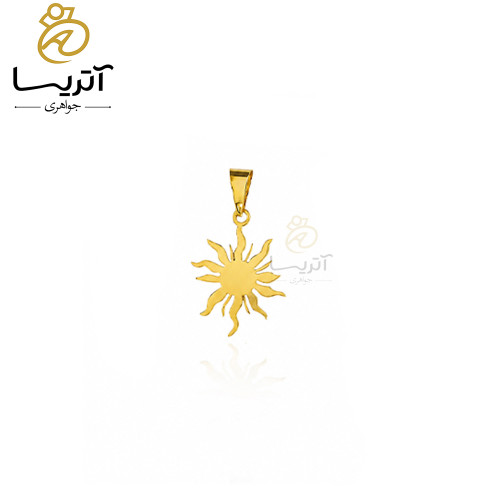پلاک طلا خورشید PE0009 خرید پلاک طلا خورشید