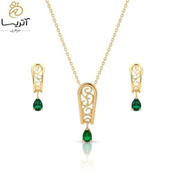 نیم ست طلا ترمه (ns5488) نیم ست طلا ترمه (ns5488)