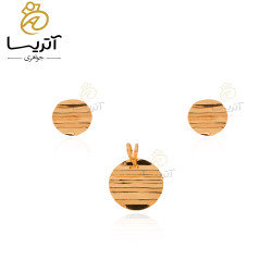نیم ست طلا موجان نیم ست طلا موجان