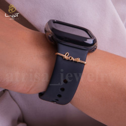 آویز ساعت طلا اپل واچ لاو (avs109)